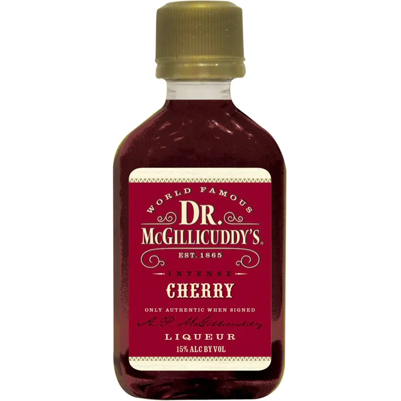Dr. McGillicuddys Cherry Schnapps Plastic view 1