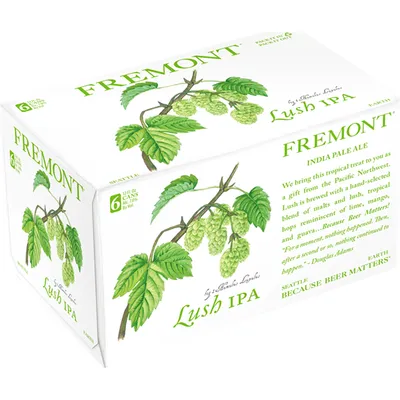 Fremont Lush IPA 6 pack 12oz Cans