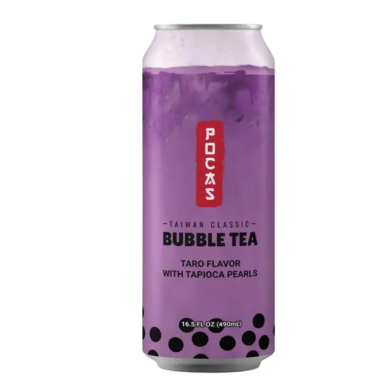 Pocas Taro Bubble Tea with Tapioca Pearls view 1