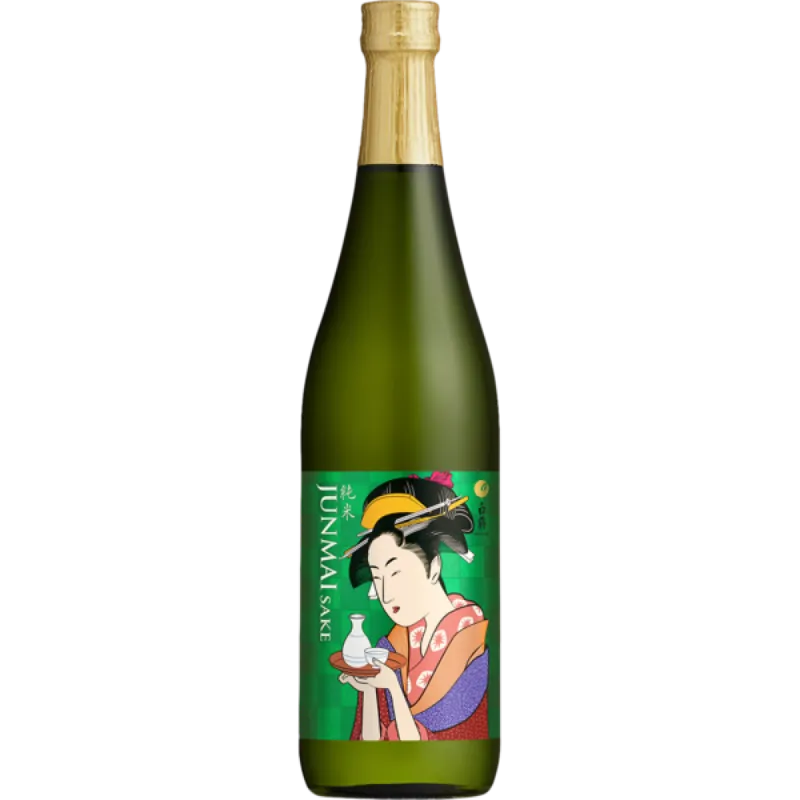 Hakutsuru Ukiyo-E Junmai Sake view 1