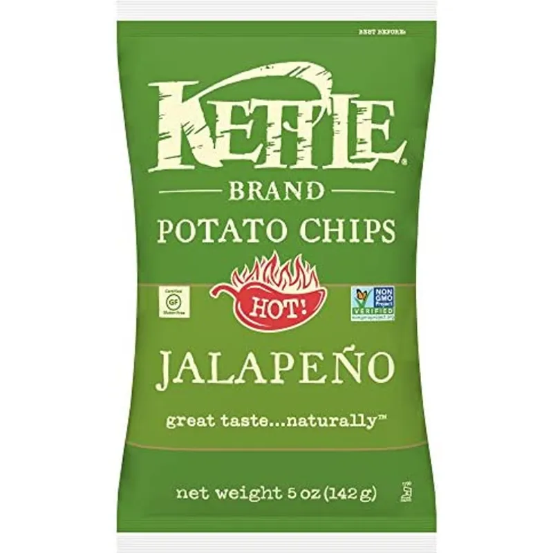 Kettle Potato Chips Jalapeno view 1