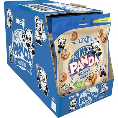 Hello Panda Cookies, Vanilla, Bite Size 7 Oz