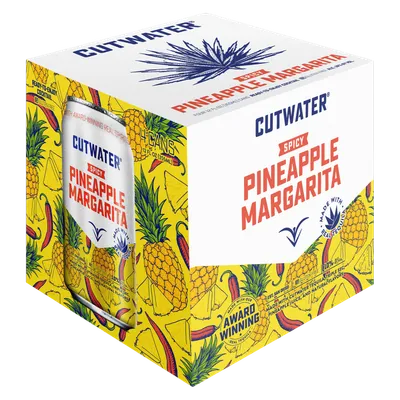 Cutwater Spirits Spicy Pineapple 4 Pack 12oz