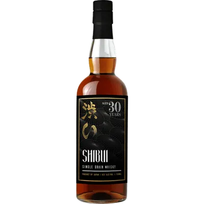 Shibui Single Grain 30 Years Old Japanese Whisky 750ml Bottle