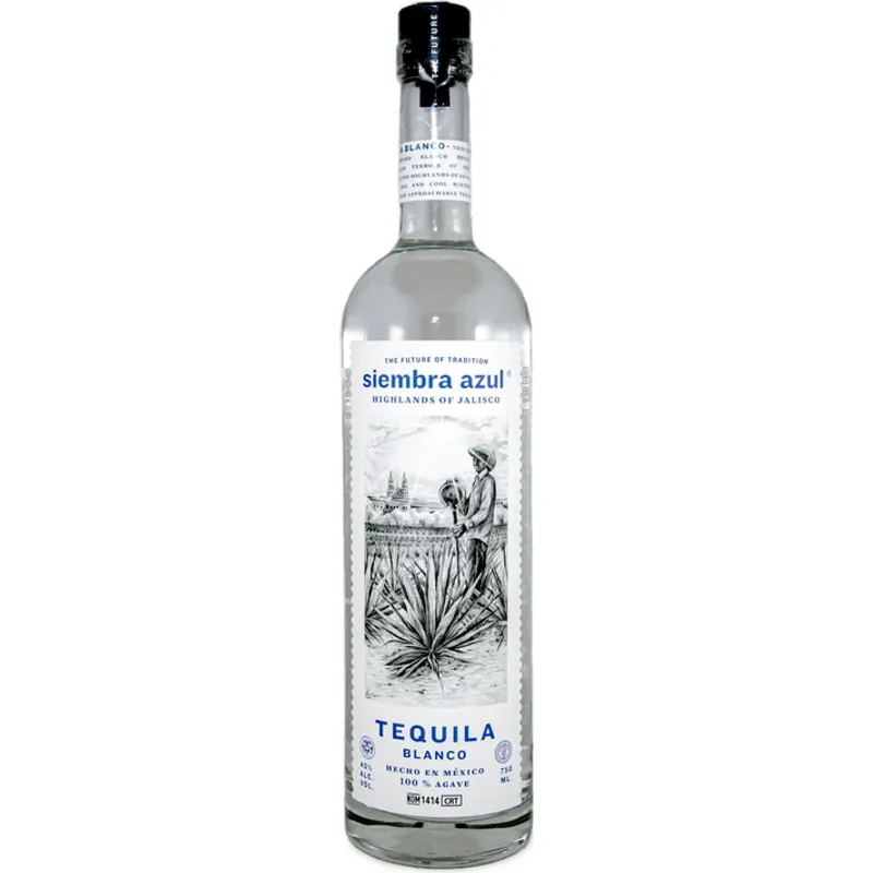 Siembra Azul Blanco Tequila view 1