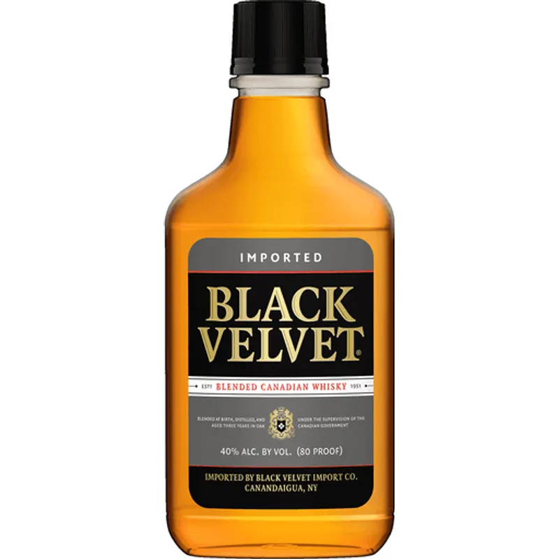 Black Velvet Canadian Whiskey view 1