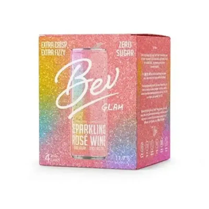 Bev Glam Sparkling Rosé view 1
