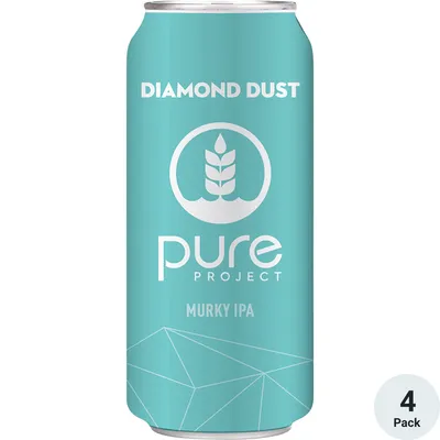 Pure Project Diamond Dust Murky IPA 4 Pack 16 oz Cans