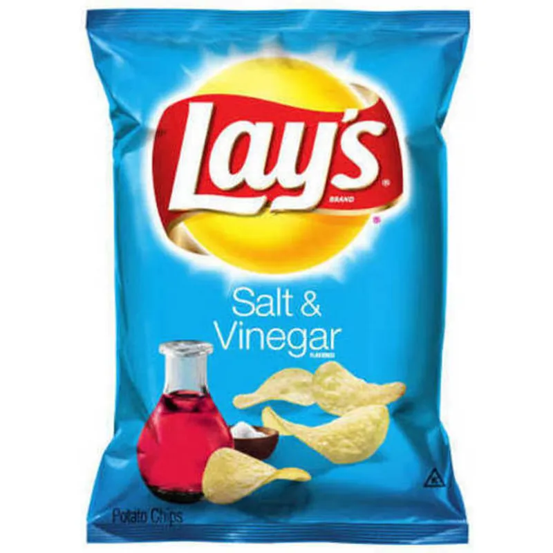 Lays Salt & Vinegar Chips Bag view 1