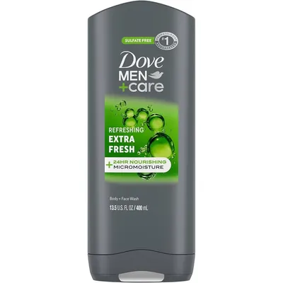 Dove Men+Care Extra Fresh Body Wash 13.5 oz Bottle
