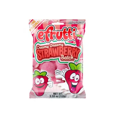 Efrutti Creamy Dreamy Strawberry Batch 3.5 oz Bag