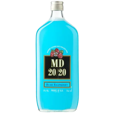 MD 20/20 Blue Raspberry Flavored Wine 750mL