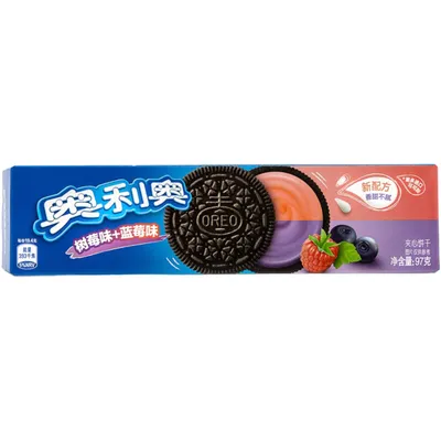 Oreo Blueberry & Raspberry Flavor Sandwich Cookies 3.42 oz