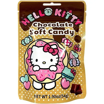 Hello Kitty Chocolate Soft Candy 1.90 oz Bag