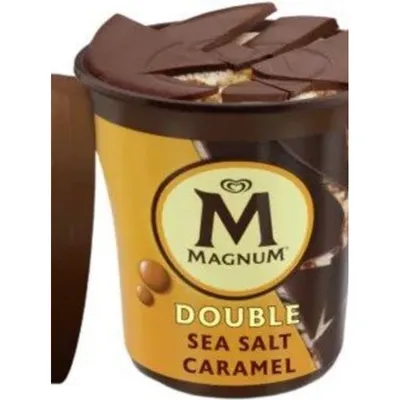Magnum Double Sea Salt Caramel Ice Cream 14.8oz Container