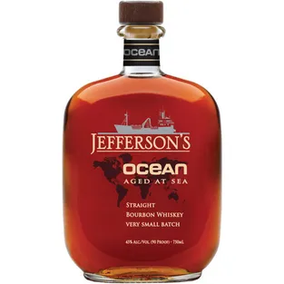 Jeffersons Ocean Aged At Sea Very Blend Of Staright Bourbon Whiskeys Very Small Batch