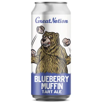 Great Notion Blueberry Muffin Tart Ale 4 Pack 16 oz Cans