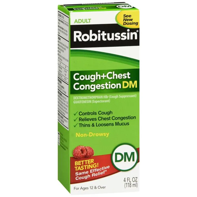 Robitussin Cough & Chest Congestion DM view 1
