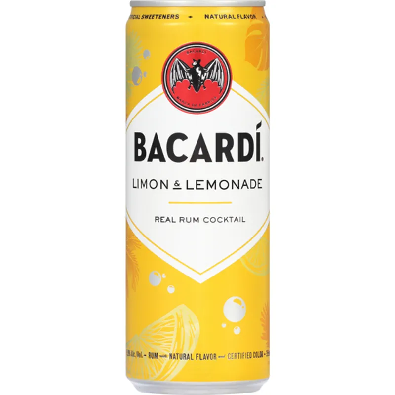 Bacardi Ready To Drink Limon & Lemonade view 1