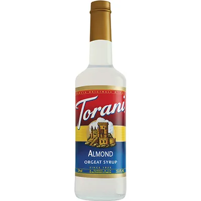 Torani Orgeat Syrup 750ml Bottle