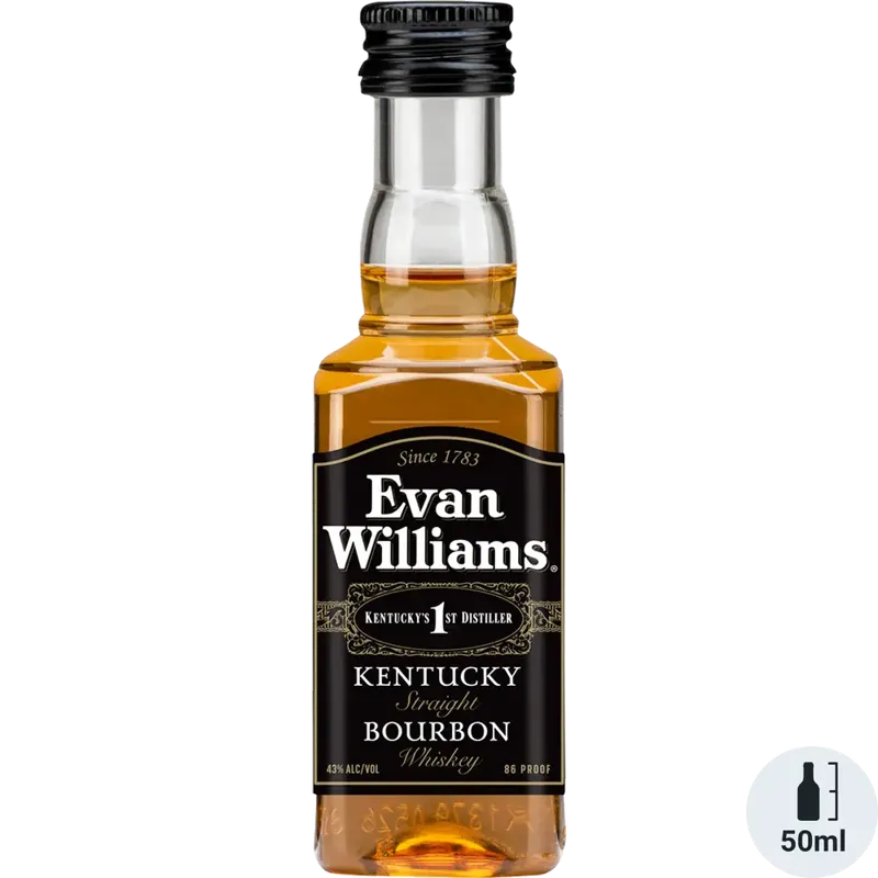 Evan Williams Black Label Kentucky Straight Bourbon Whiskey view 1