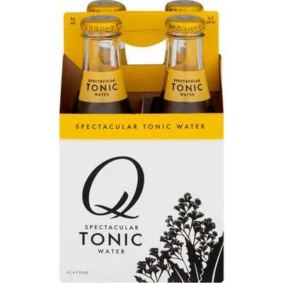 Q Tonic Water 4 Pack 6.7oz Bottles
