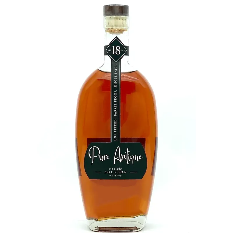 Pure Antique 18 Year Straight Bourbon Whiskey view 1