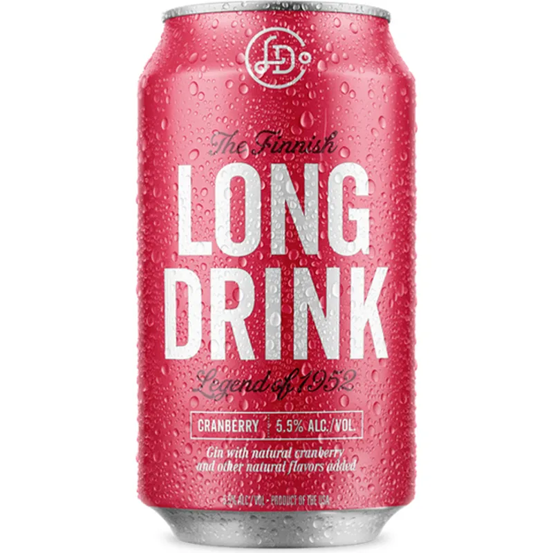 Long Drink Cranberry Cranberry Soda. Real Liquor view 1