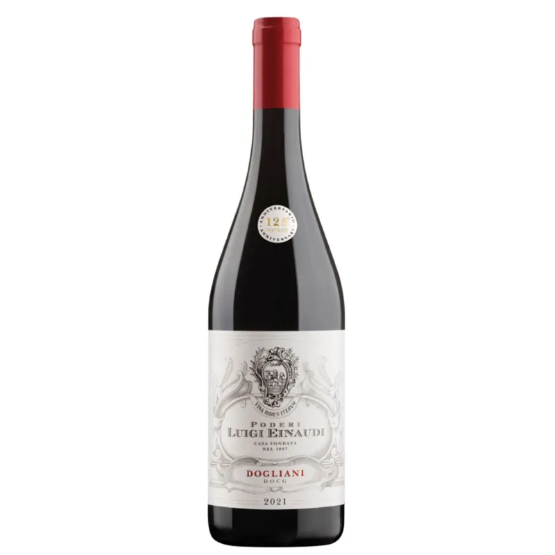 Luigi Einaudi Dolcetto di Dogliani 2021 view 1