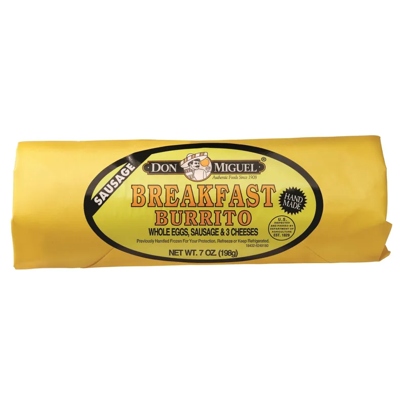 Don Miguel Egg & Sausage Breakfast Burrito view 1