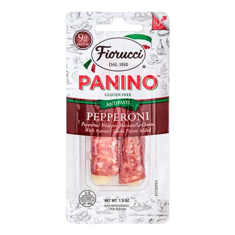 Fiorucci Pepperoni Panino with Mozzarella Cheese view 1