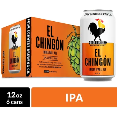 Four Corners El Chingon IPA 6x 12oz Cans