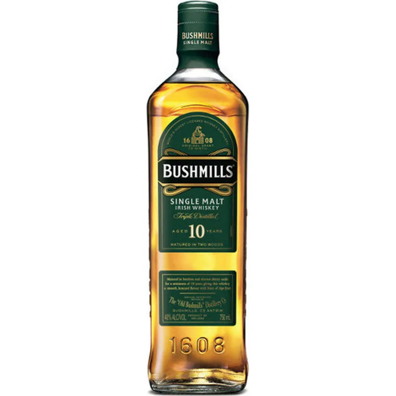 Bushmills Single Malt Irish Whiskey 10 Year view 1
