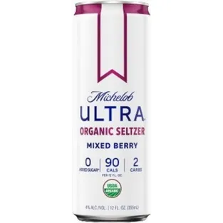 Michelob Ultra Organic Seltzer Wild Berry