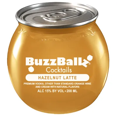 BuzzBallz Hazelnut Latte 200ml