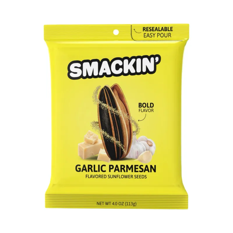 Smackin Garlic Parmesan Sunflower Seeds view 1