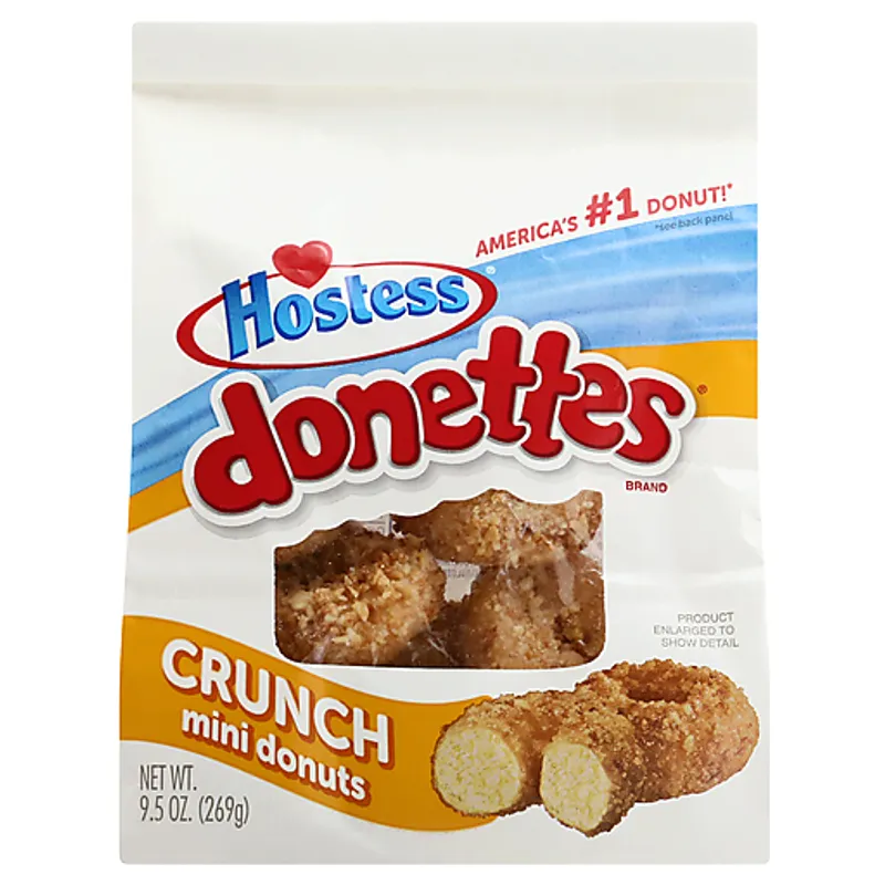 Hostess Donettes Crunch Mini Donuts view 1