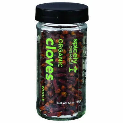 Spicely Organics Whole Cloves 1.1 oz Box