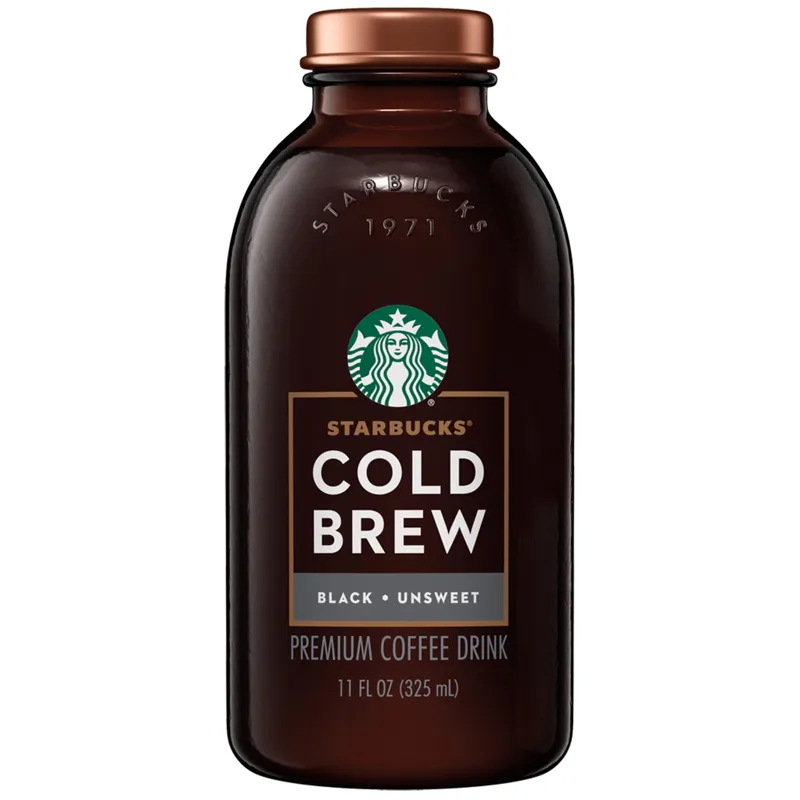 Starbucks Cold Brew Coffee Black Sweetened view 1