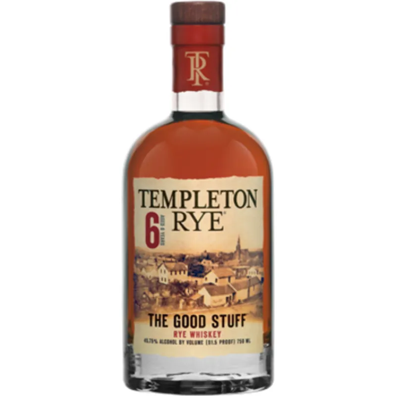 Templeton Rye The Good Stuff Rye Whiskey 6 Year view 1