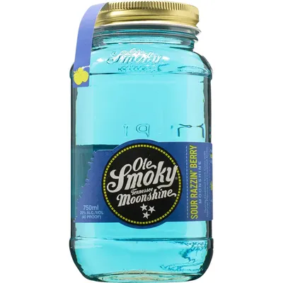 Ole Smoky Sour Razzin Berry Moonshine 750ml Bottle