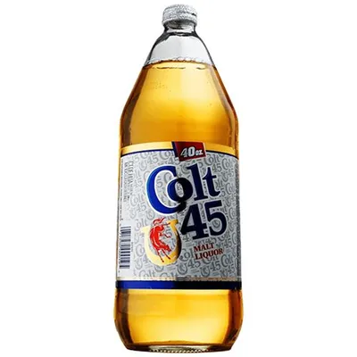 Colt 45 Malt Liquor 40oz bottle