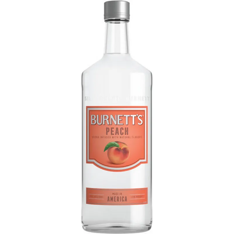 Burnetts Peach Vodka view 1