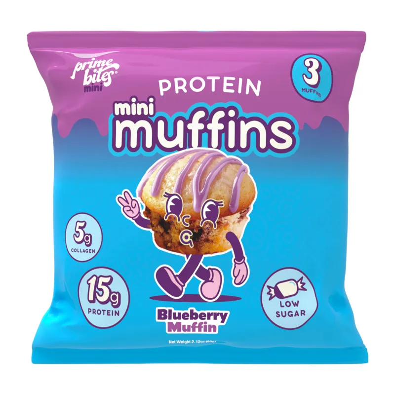 Prime Bites Blueberry Mini Protein Muffins view 1