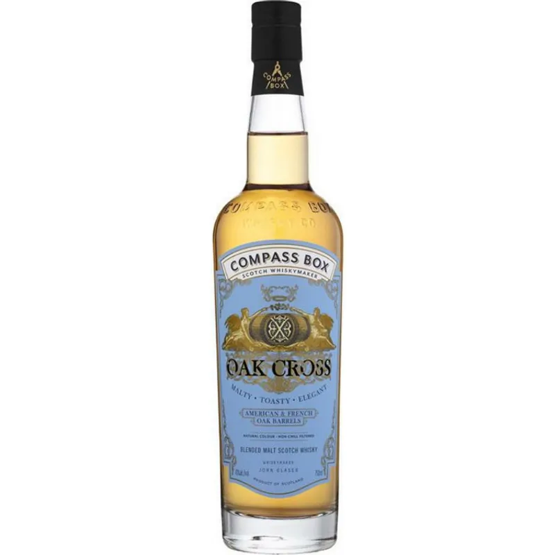 Compass Box Oak Cross Blended Malt Scotch Whisky view 1