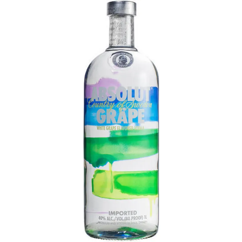 Absolut Grape Vodka view 1