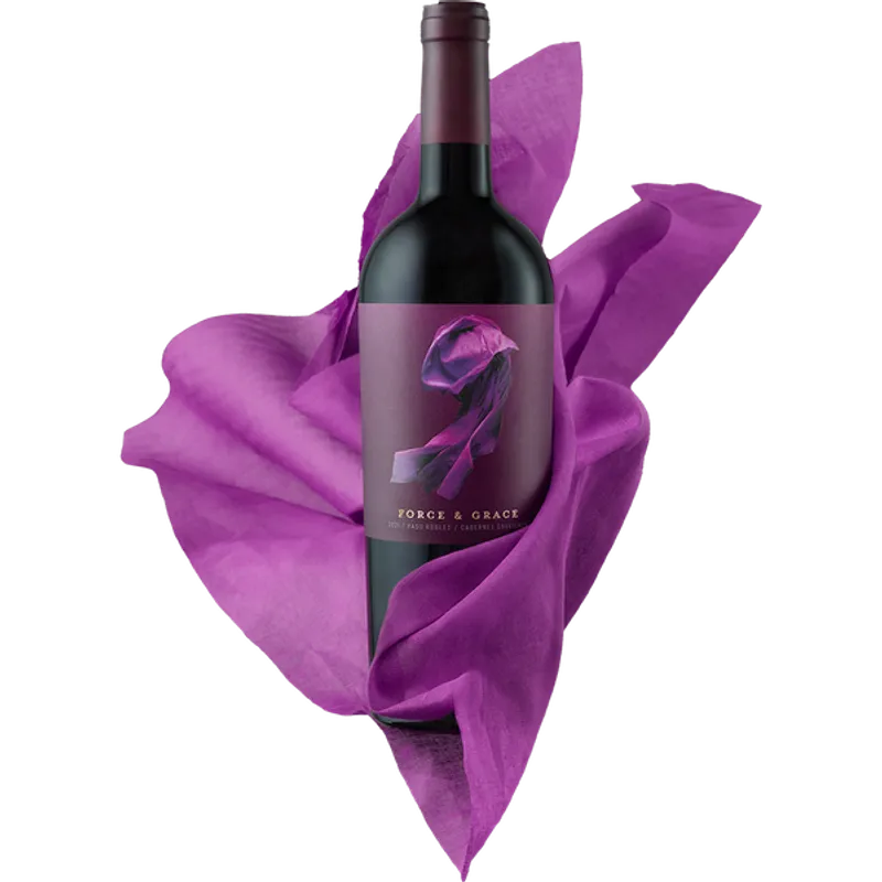 Force & Grace Paso Robles Cabernet view 1