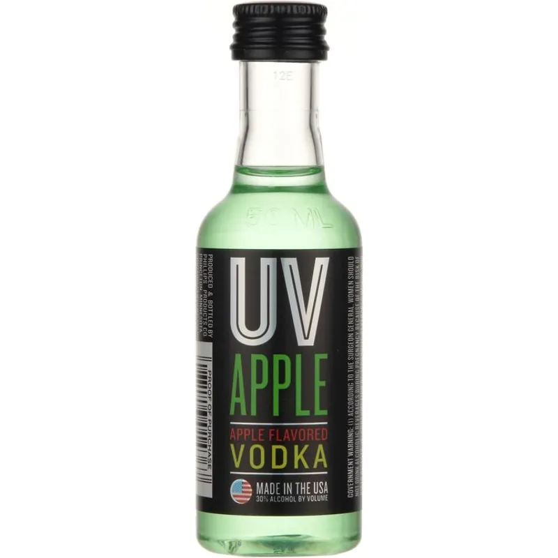 Uv Green Apple Vodka view 1