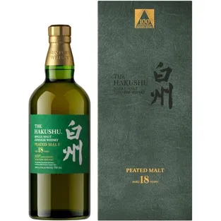 The Hakushu Suntory 18 Year Old 100th Anniversary Peated Single Malt Whisky