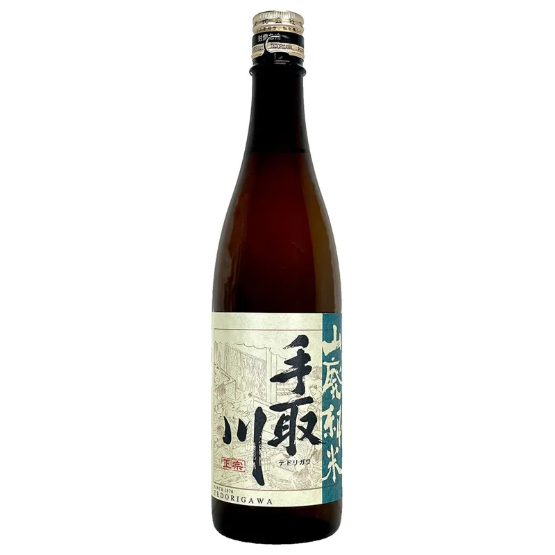 Tedorigawa Silver Mountain Yamahai Junmai view 1